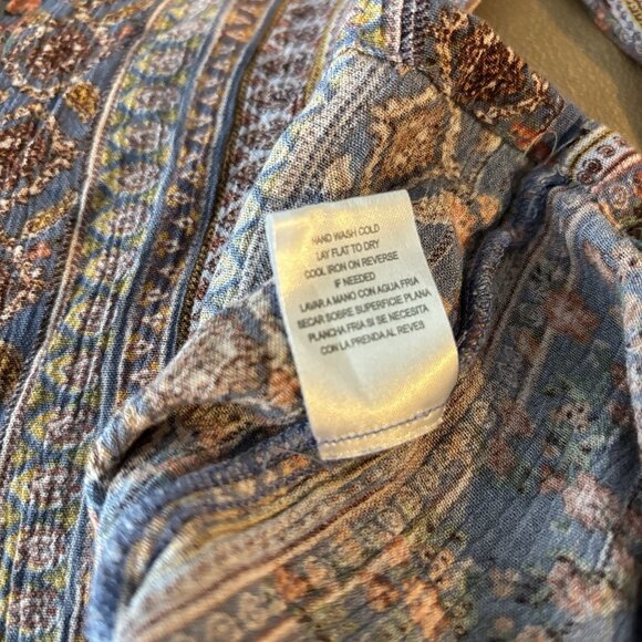 Kingston Grey Womens Loose Fit Boho Pants (FITS LIKE A SMALL OR MEDIUM) Hippie - Picture 6 of 8